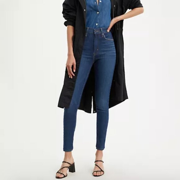 BNWT Levi's Mile High Super Skinny Jeans, Premium Denim - Picture 1 of 4